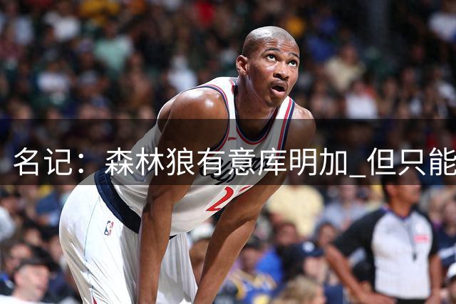 名记：森林狼有意库明加 但只能给六百万还得先踢人才行